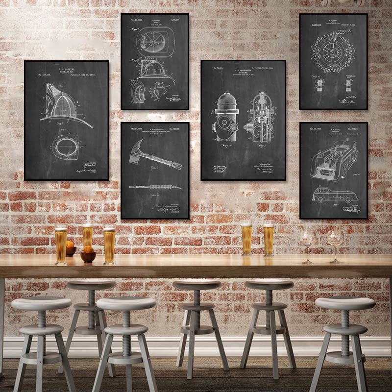 Heavy Equipment Background - Póster de decoración de pared de