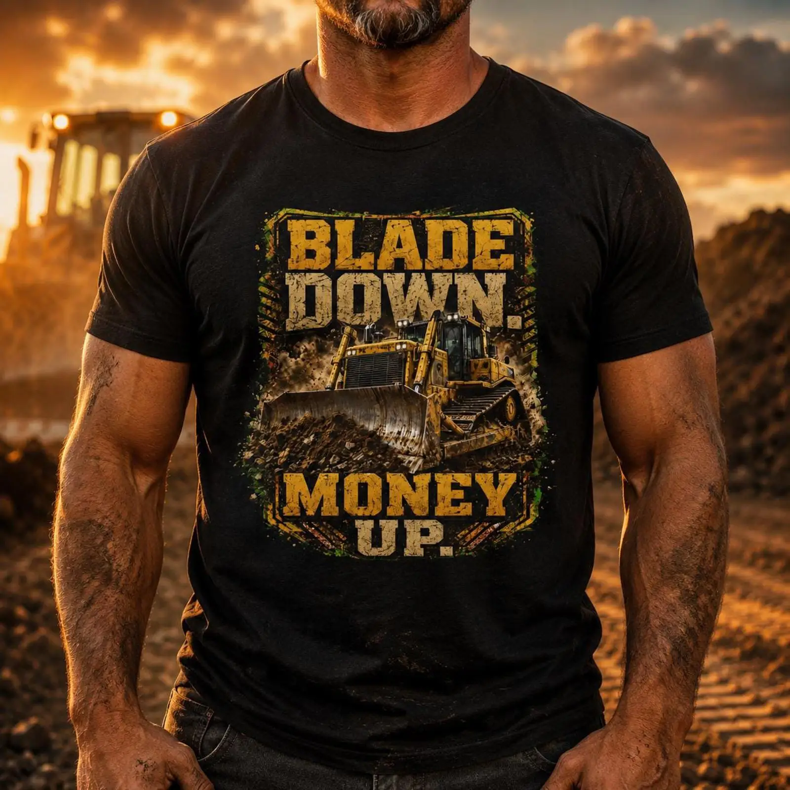 Heavy Equipment Driver - Camiseta de operador de bulldozer con