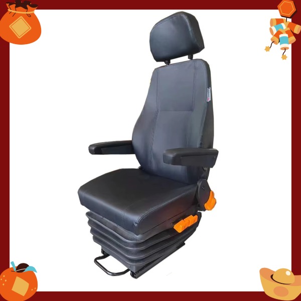 Asiento de Suspensión Mecánica - Heavy Equipment Driver reseña y precio