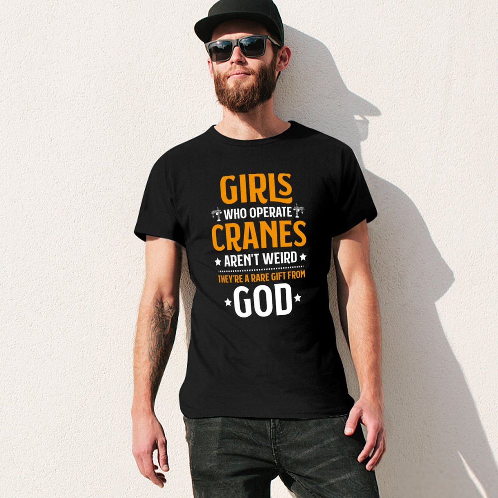 Camiseta para operador de grúa - Heavy Equipment Driver reseña y precio