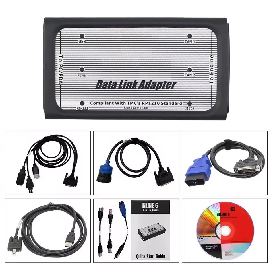 Adaptador de Enlace de Datos I - Heavy Equipment Diagnostic Tool reseña y precio