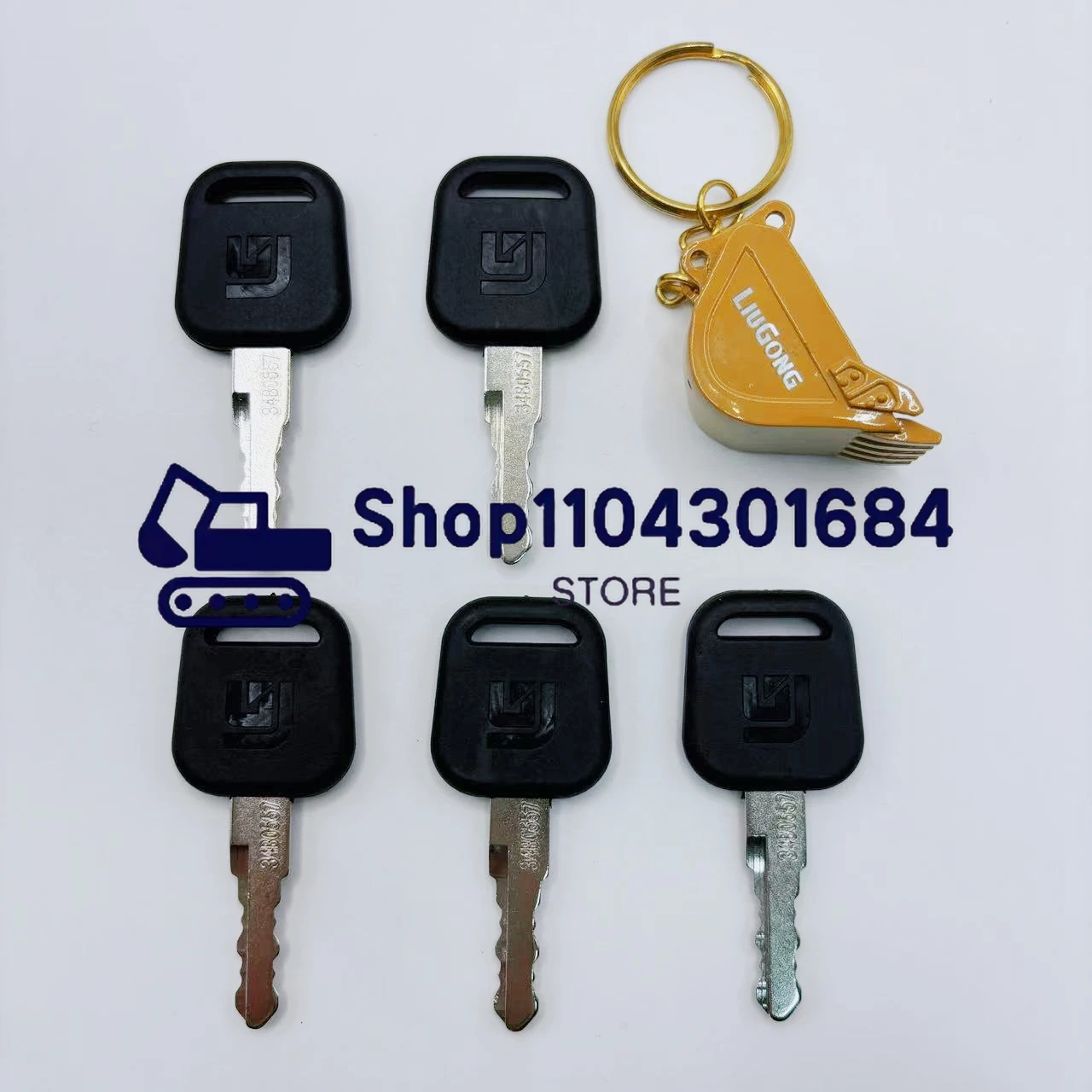 2/5 Uds 34B0557 llaves para ll - Heavy Equipment Keys reseña y precio