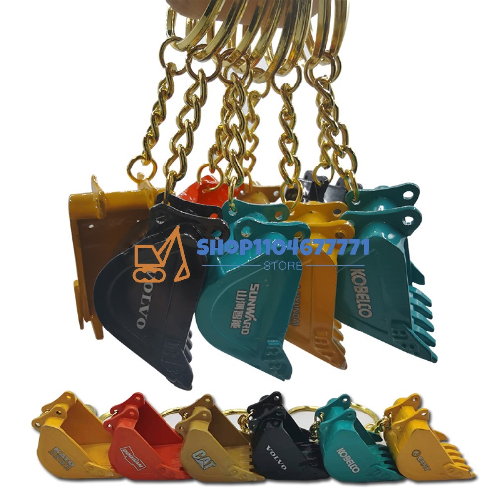 Con llavero de cucharón para K - Heavy Equipment With Bucket reseña y precio
