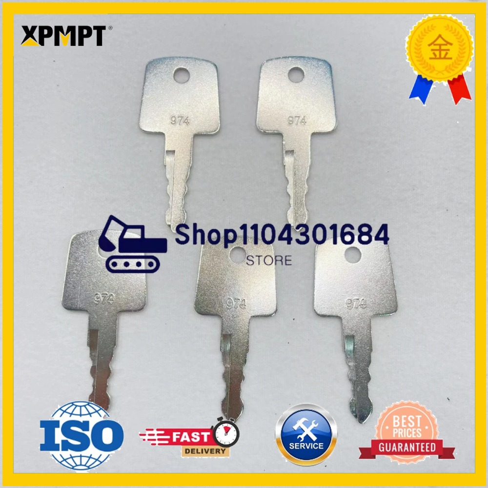10 llaves de encendido Sakai p - Heavy Equipment Keys reseña y precio