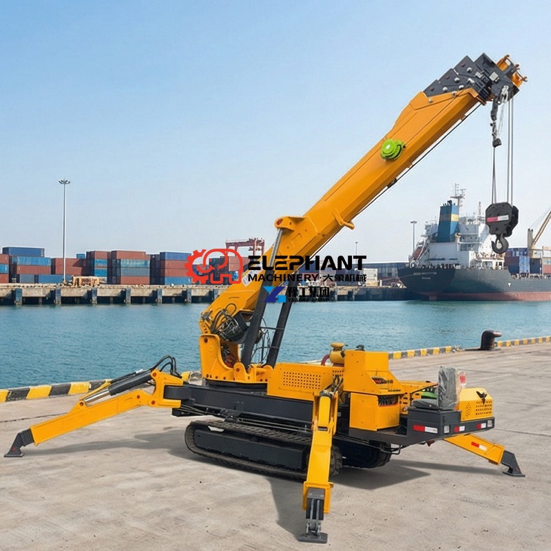 Grúa Araña Mini Certificada IS - Compact Crawler Boom Lift reseña y precio