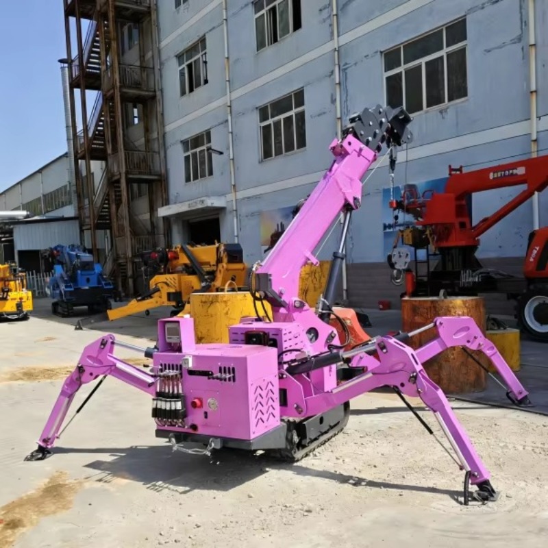 Grúa Araña de 7 Toneladas con  - Compact Crawler Boom Lift reseña y precio