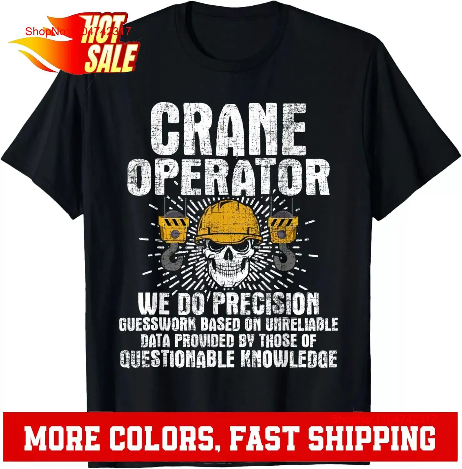 Camiseta de conductor de equip - Heavy Equipment Driver reseña y precio