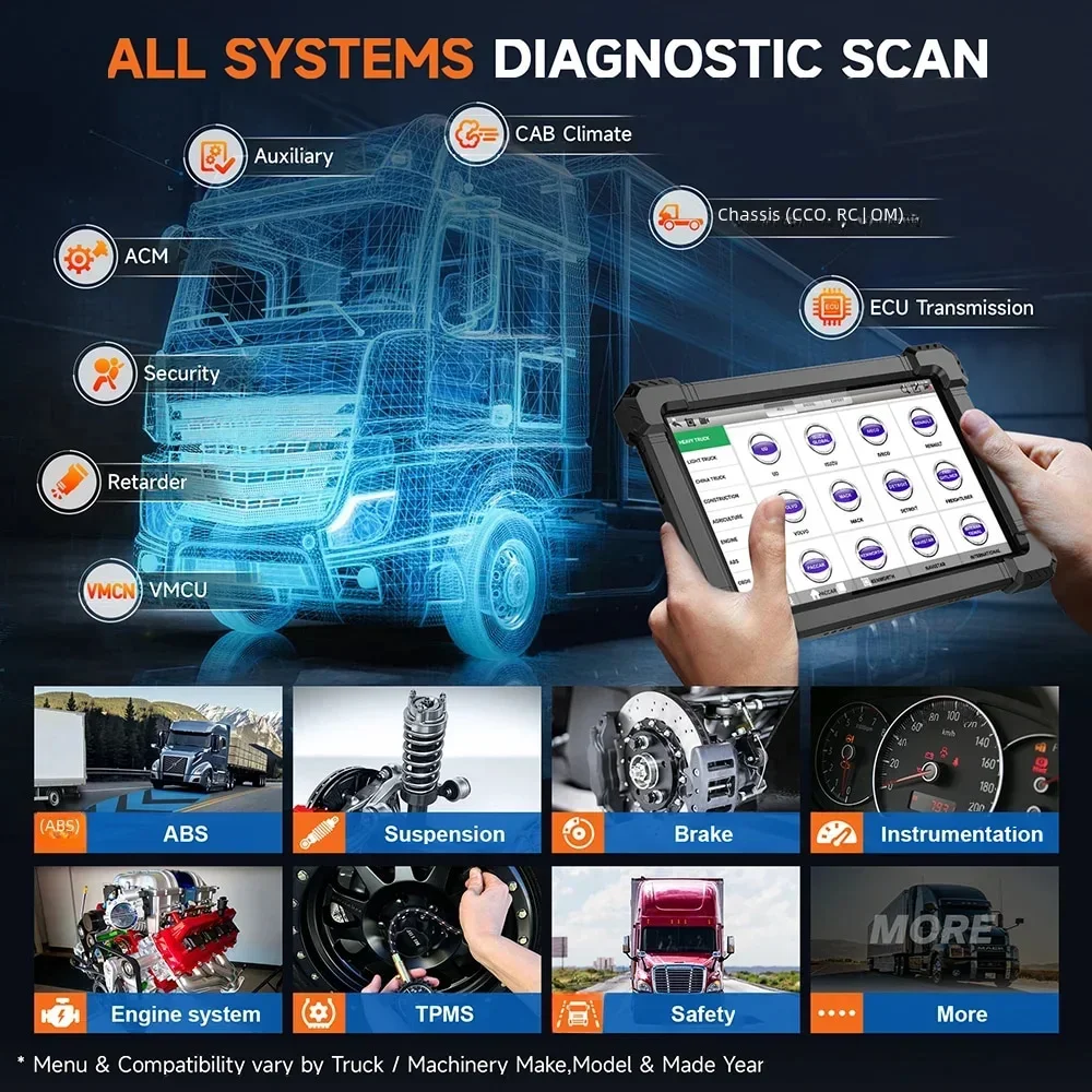 ANCEL X7 HD Herramienta de Dia - Heavy Equipment Diagnostic Tool reseña y precio