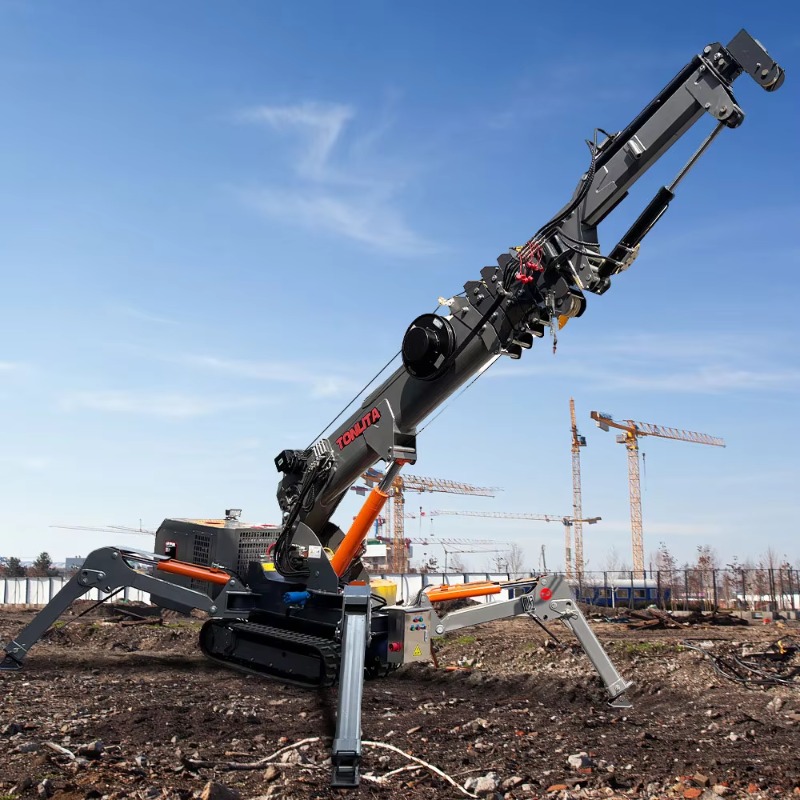 Grúa Araña Telescópica Compact - Compact Crawler Boom Lift reseña y precio