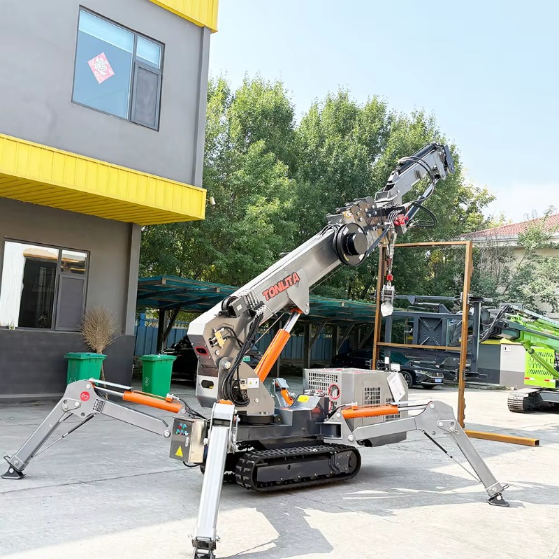 Grúa Araña Telescópica Compact - Compact Crawler Boom Lift reseña y precio