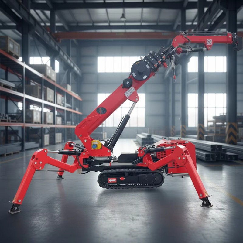 Grúa Araña Telescópica Hidrául - Compact Crawler Boom Lift reseña y precio