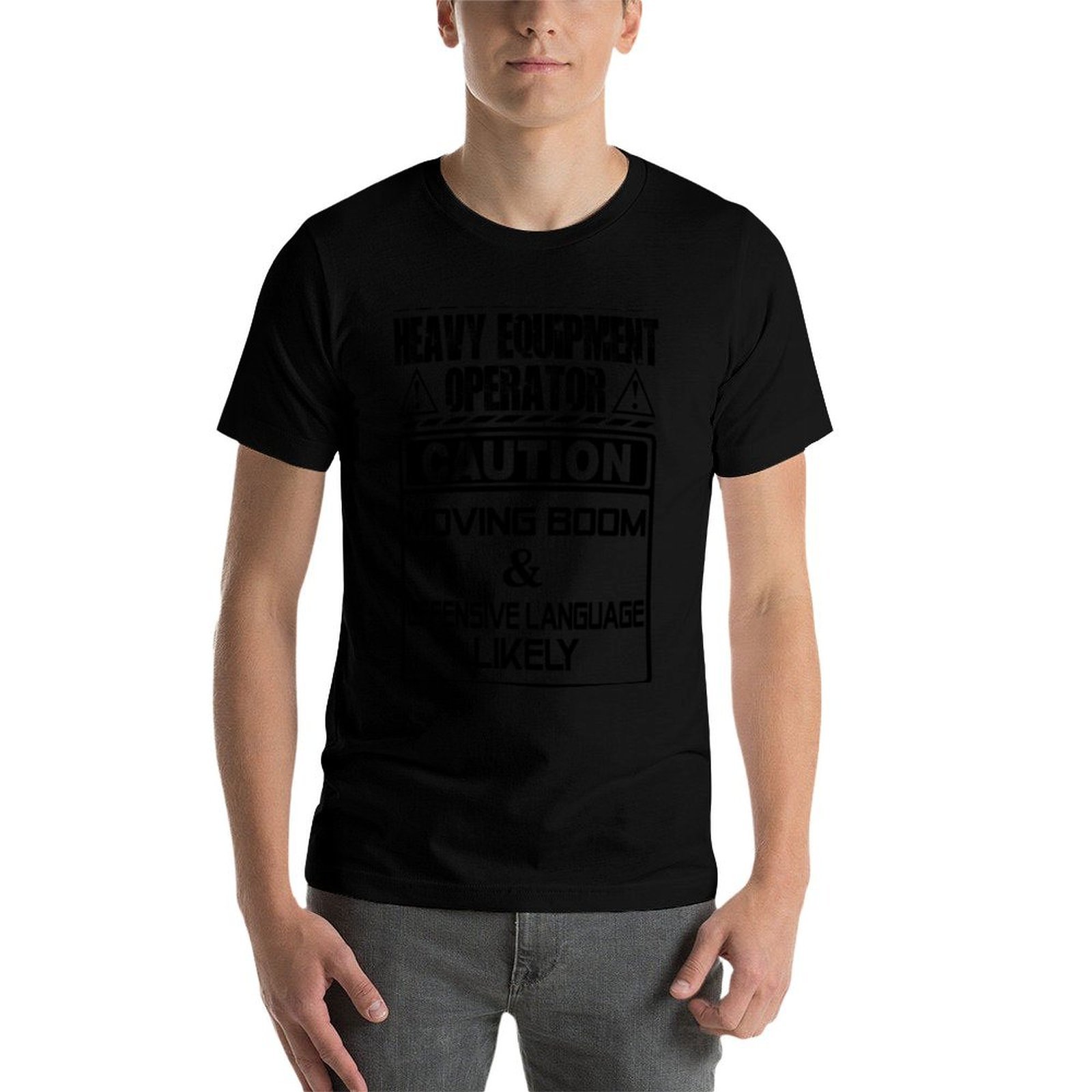 Camiseta con estampado de esti - Heavy Equipment Background reseña y precio
