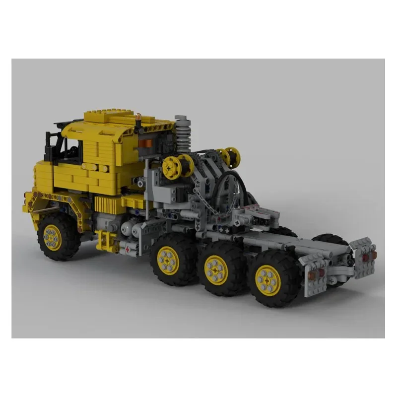MOC-34802 Camión Amarillo M107 - Heavy Equipment Certificate reseña y precio