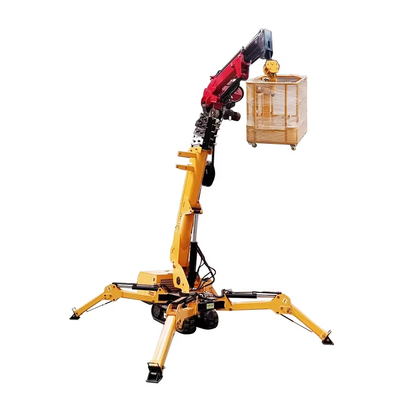Grúa Araña Compacta Hidráulica - Compact Crawler Boom Lift reseña y precio